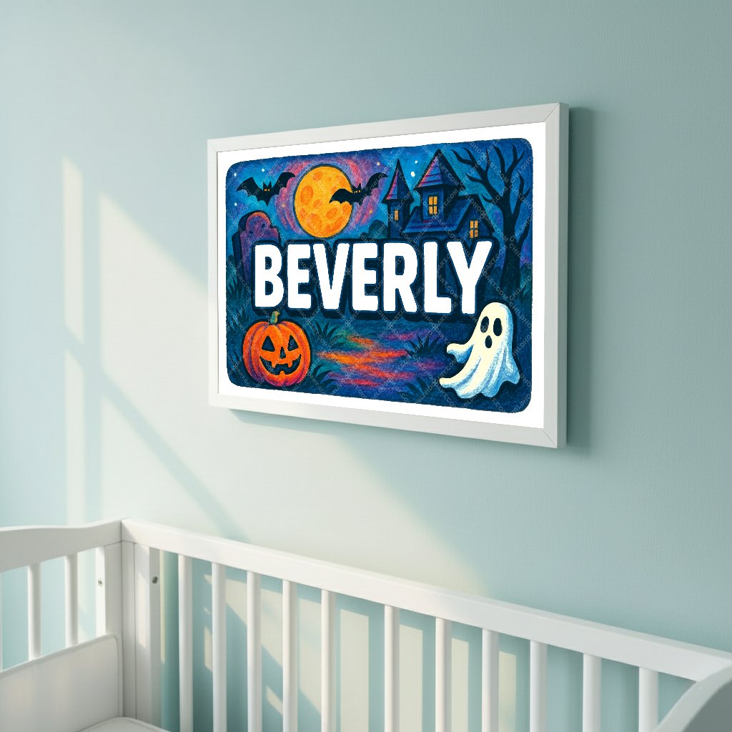 Personalized name art for Beverly