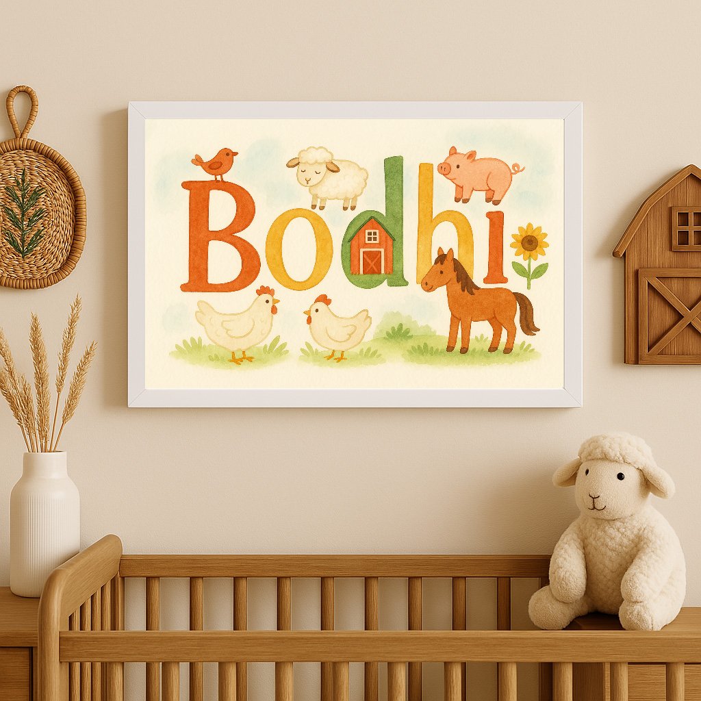 Bodhi's Customized Farm Name Art 01