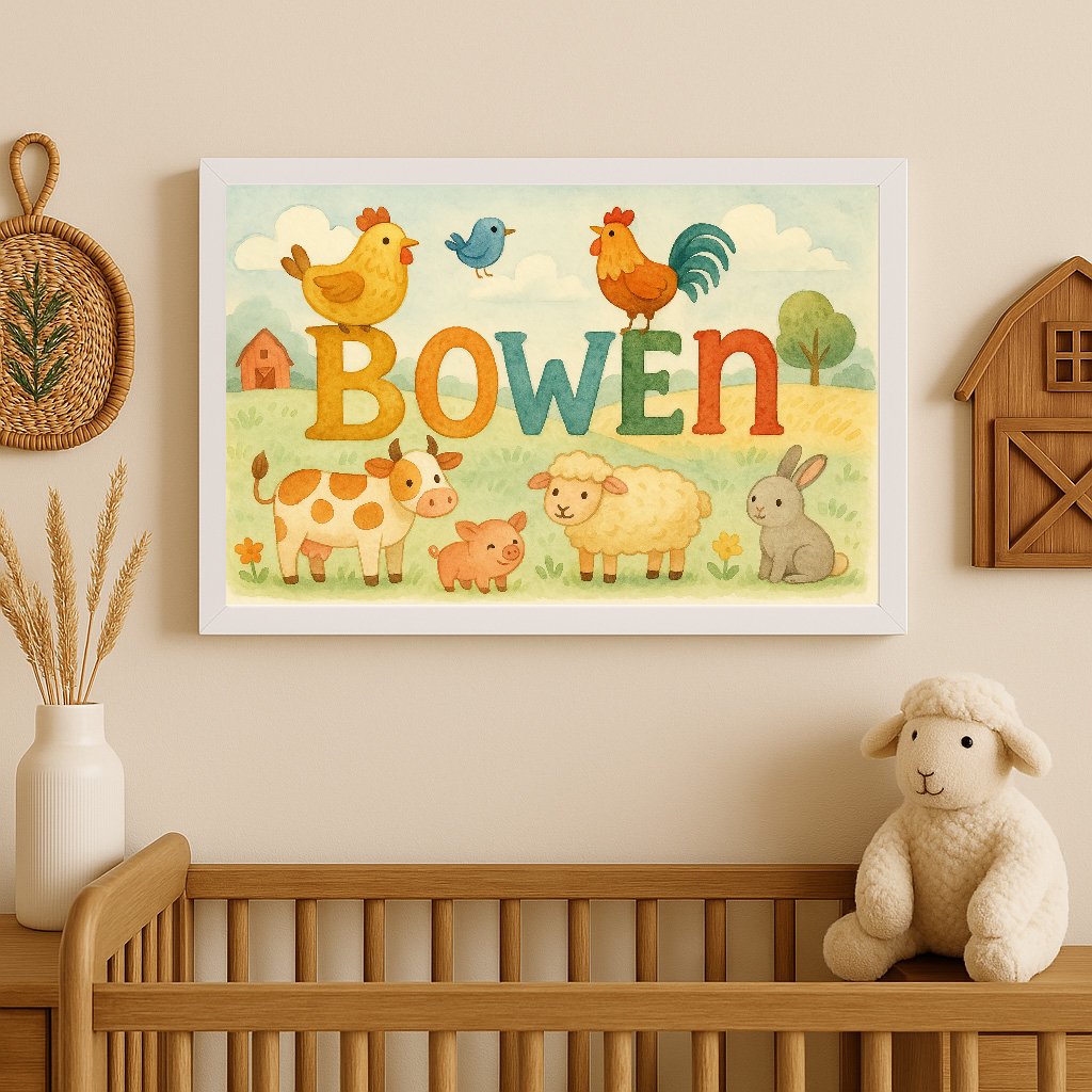 Bowen's Customized Farm Name Art 01