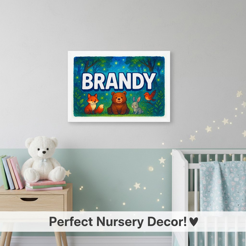 Personalized name art for Brandy