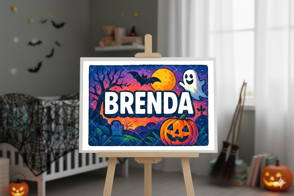 Personalized name art for Brenda
