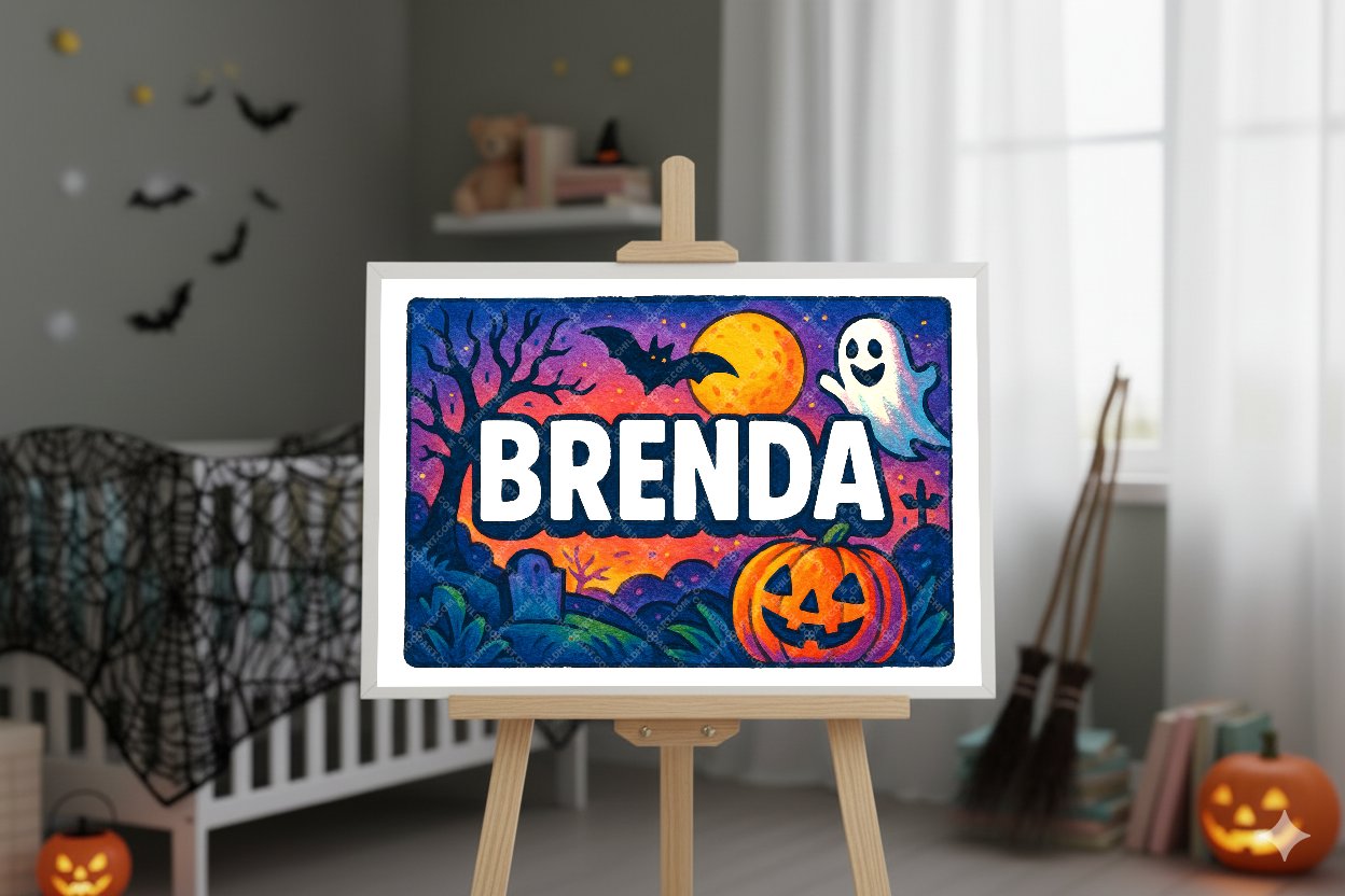 Personalized name art for Brenda