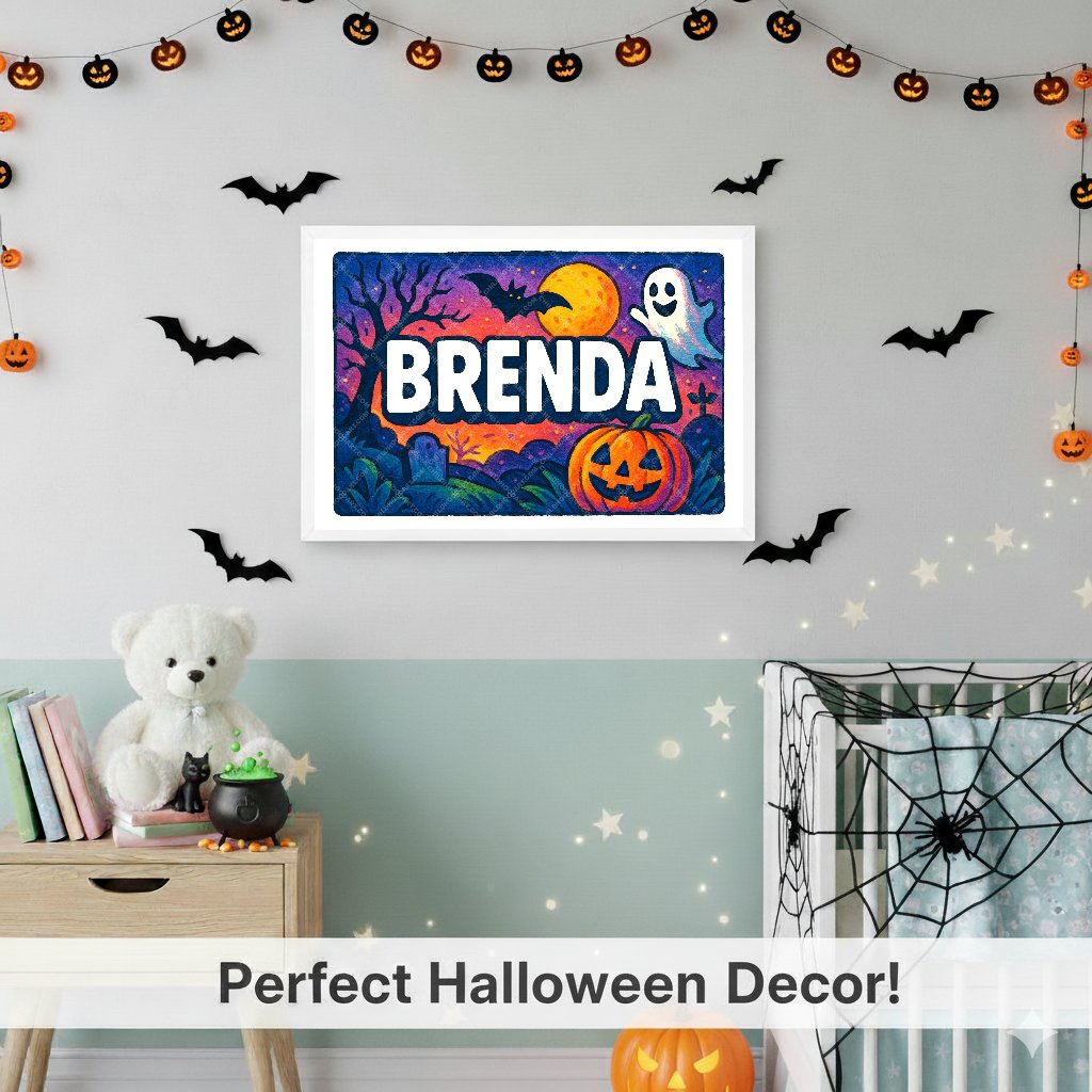 Personalized name art for Brenda