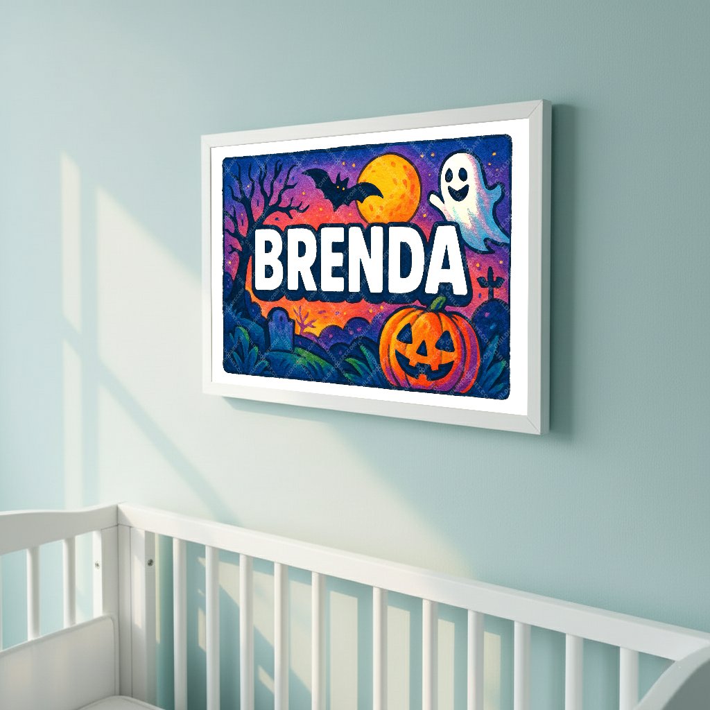 Personalized name art for Brenda
