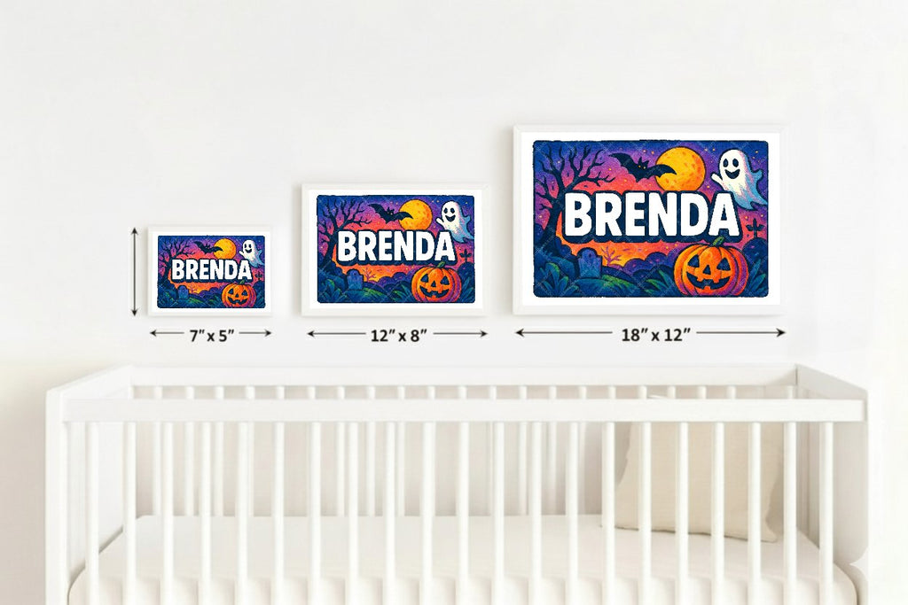 Personalized name art for Brenda