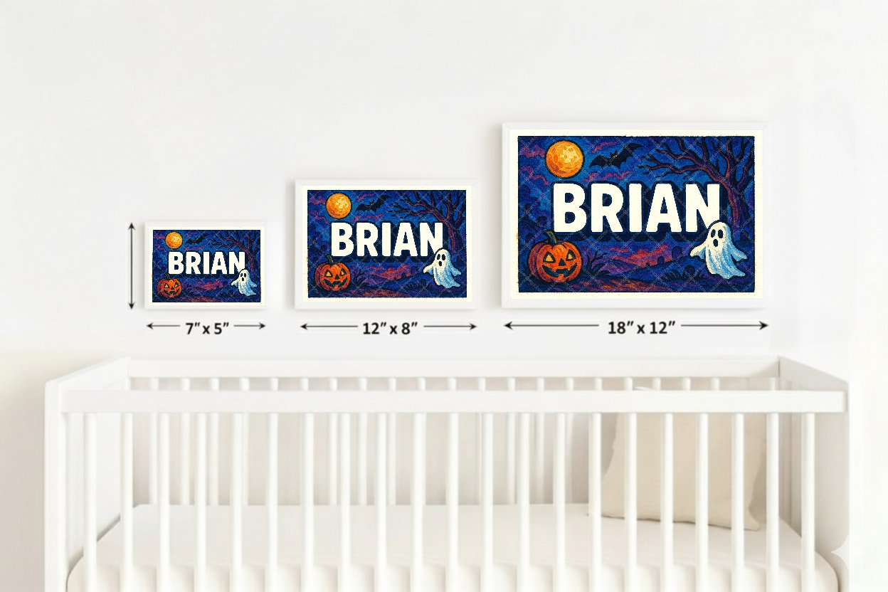 Personalized name art for Brian