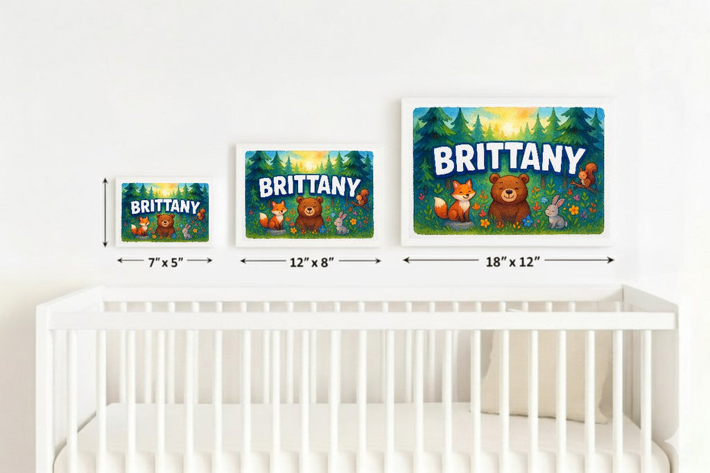 Personalized name art for Brittany
