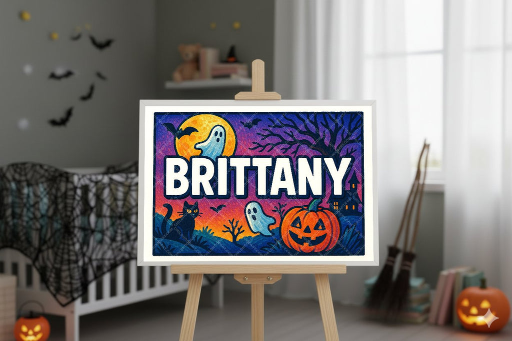 Personalized name art for Brittany