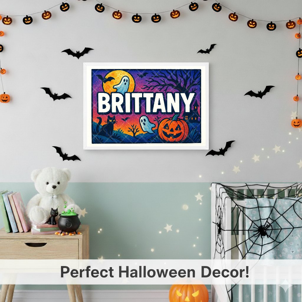 Personalized name art for Brittany