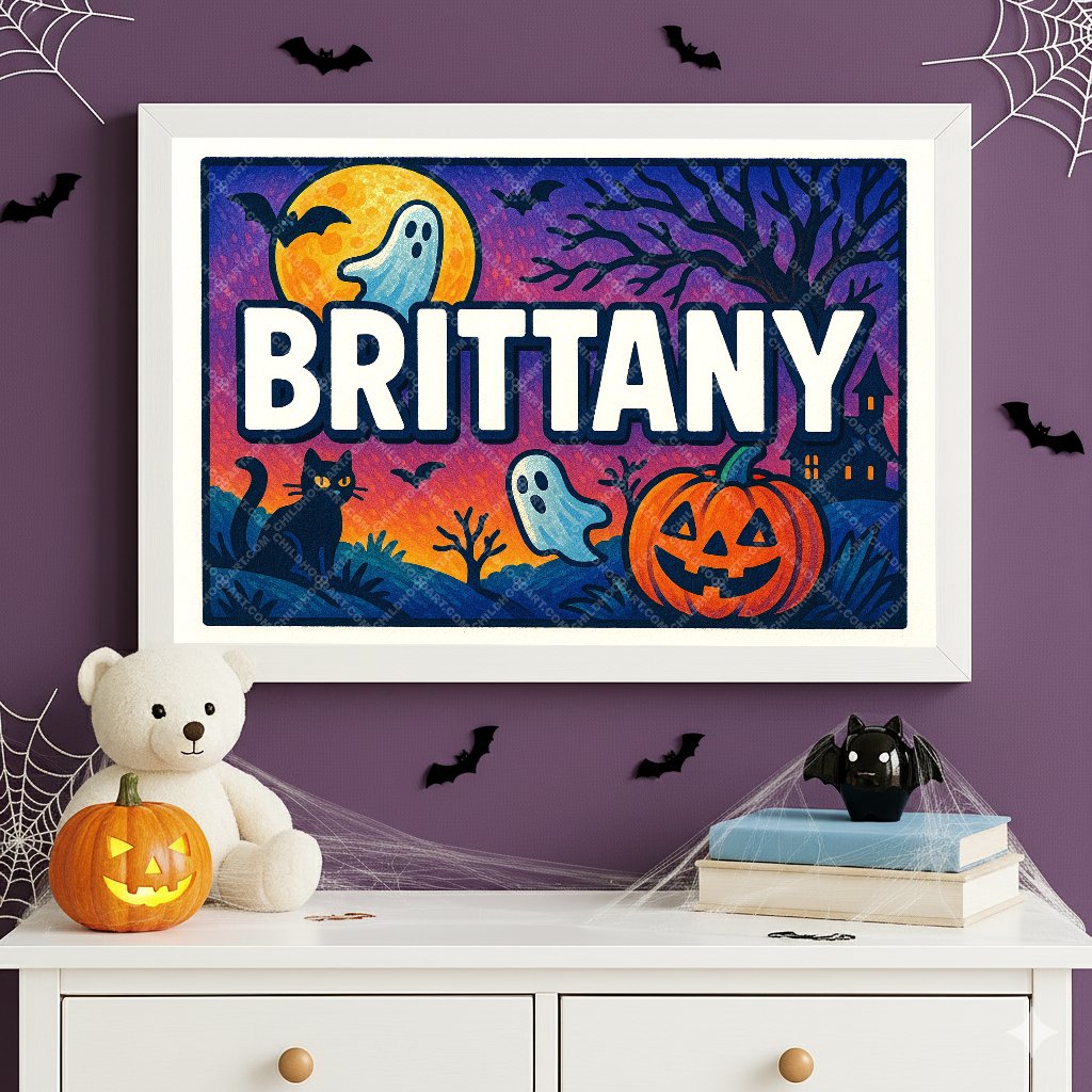 Personalized name art for Brittany