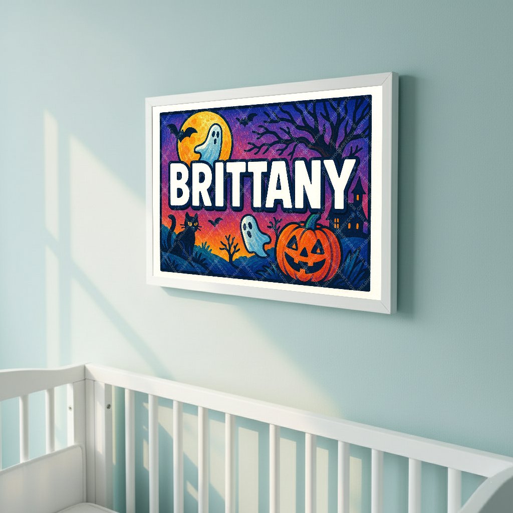Personalized name art for Brittany
