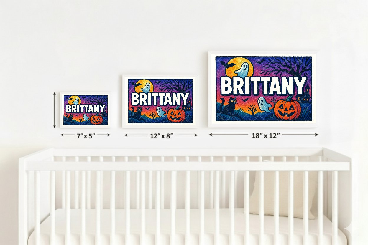 Personalized name art for Brittany