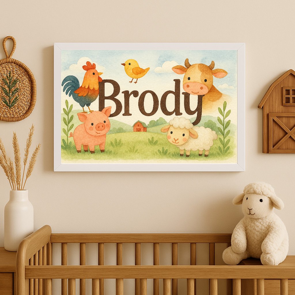 Brody's Customized Farm Name Art 01