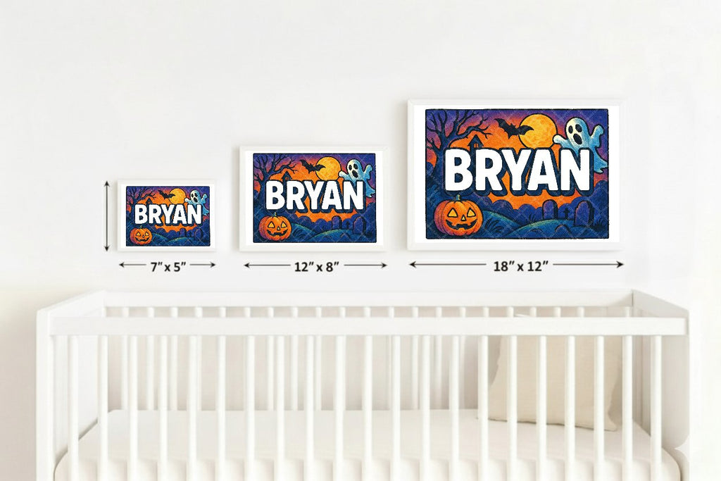 Personalized name art for Bryan