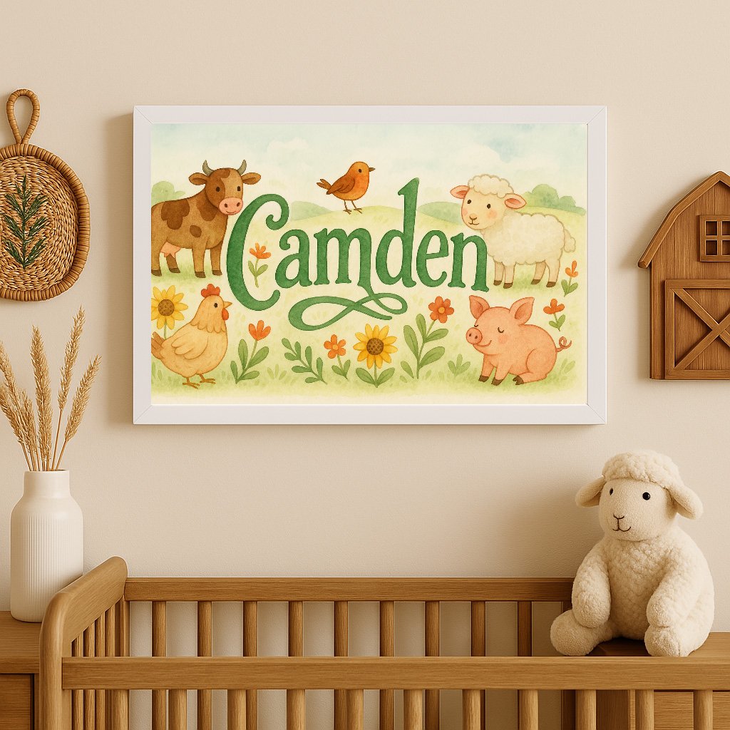 Camden's Customized Farm Name Art 01