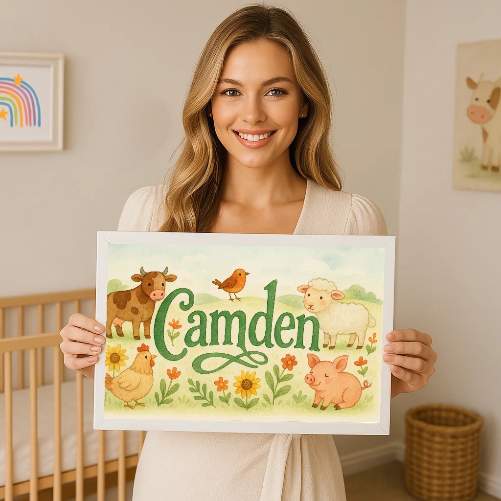 Camden's Customized Farm Name Art 01