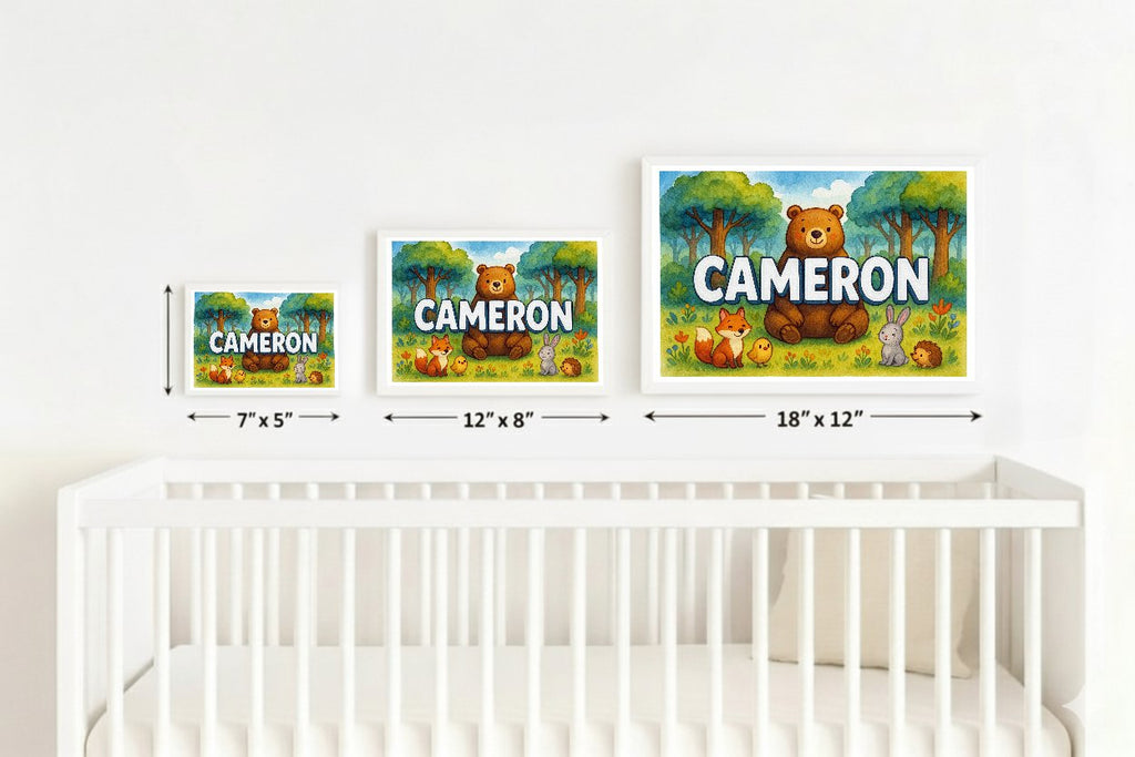 Personalized name art for Cameron