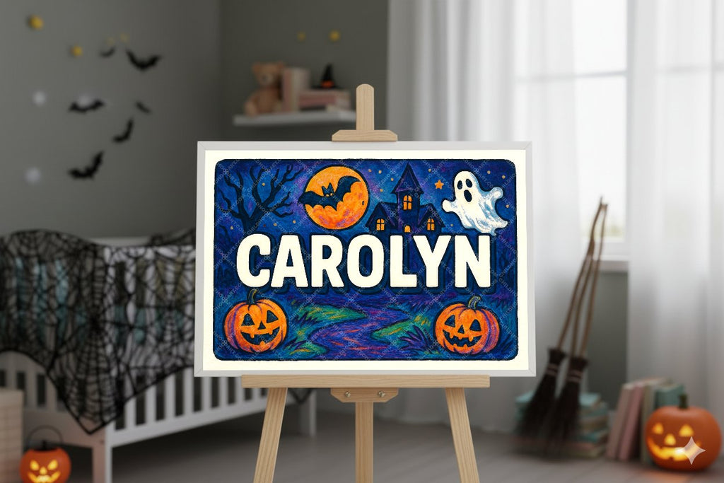 Personalized name art for Carolyn