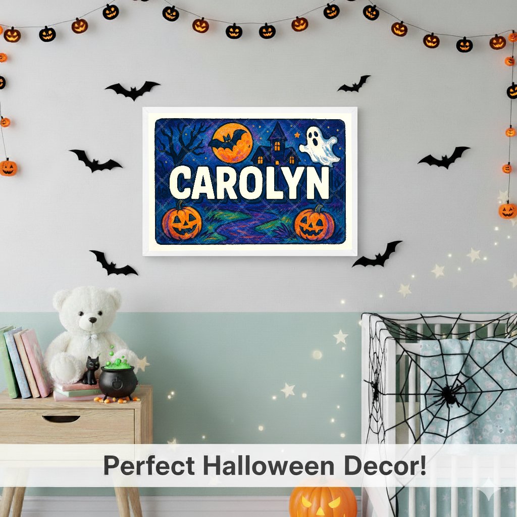 Personalized name art for Carolyn