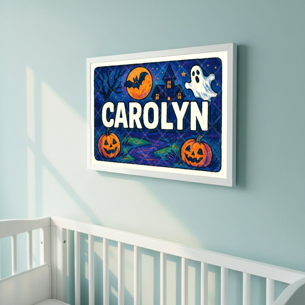 Personalized name art for Carolyn