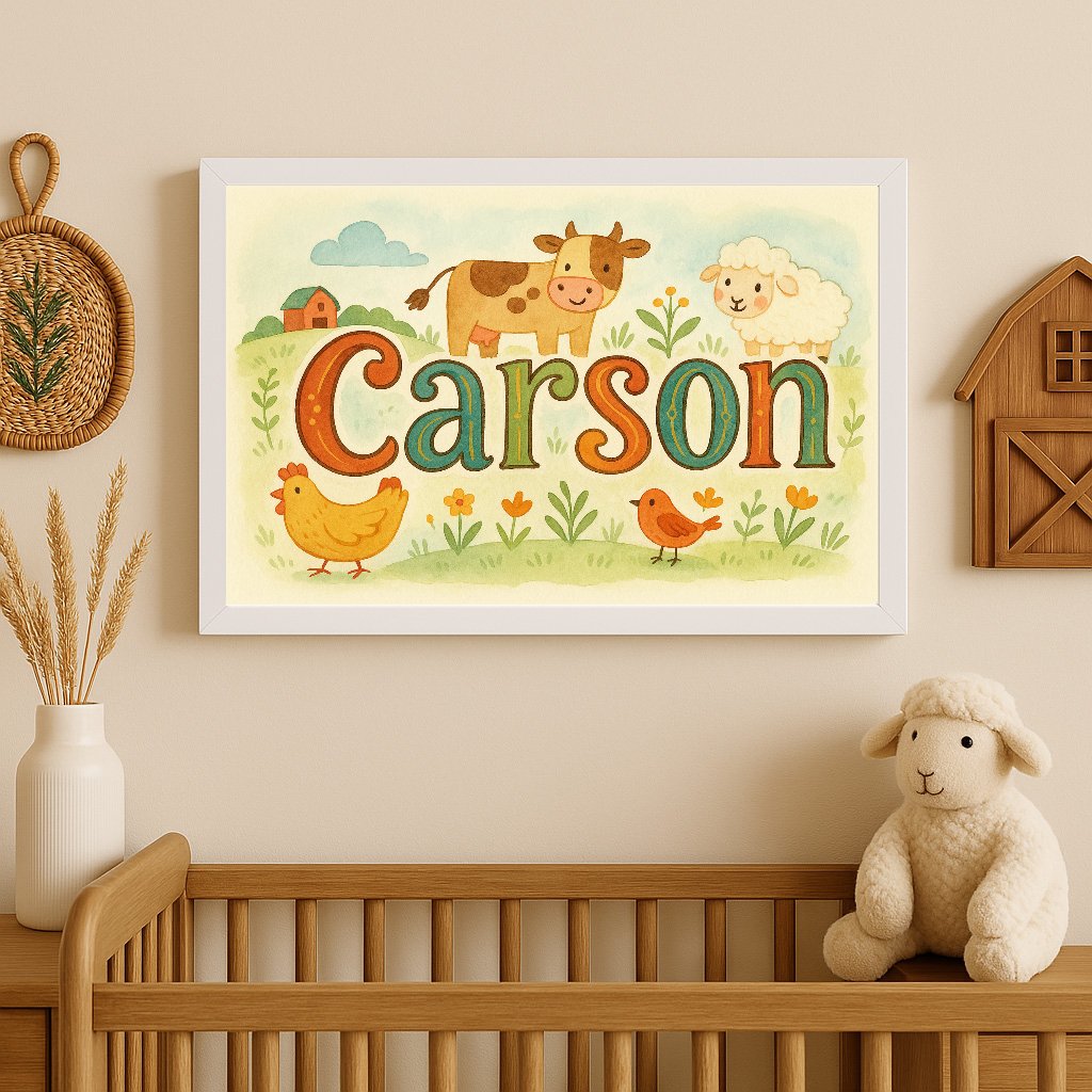 Carson's Customized Farm Name Art 01
