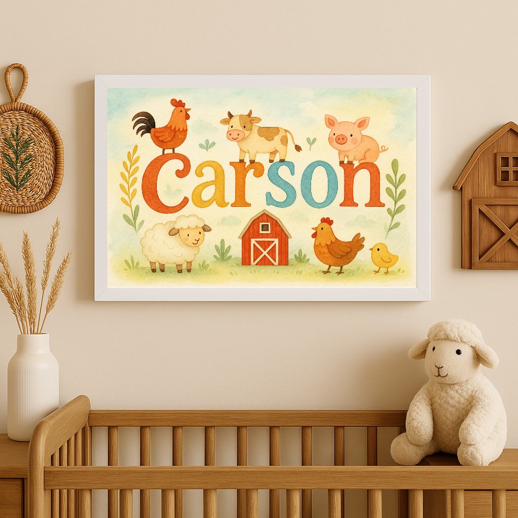 Carson's Customized Farm Name Art 01