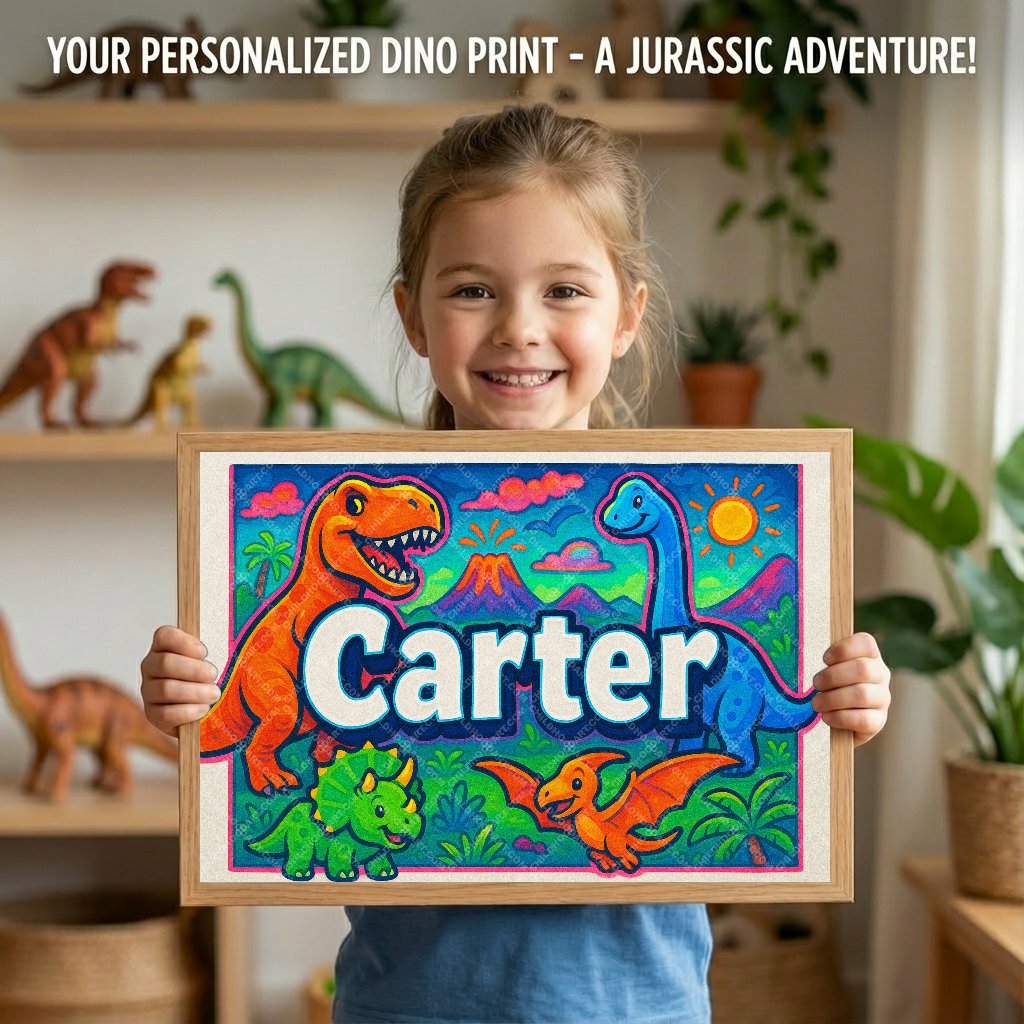 Personalized name art for Carter