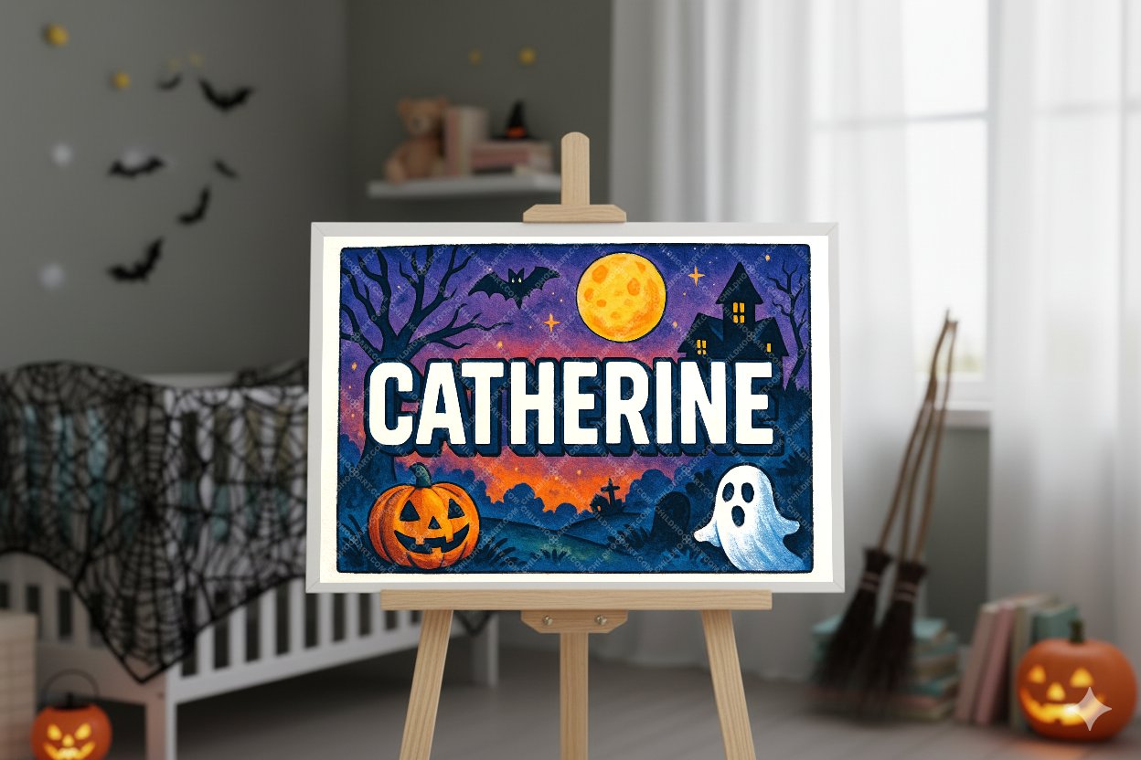 Personalized name art for Catherine