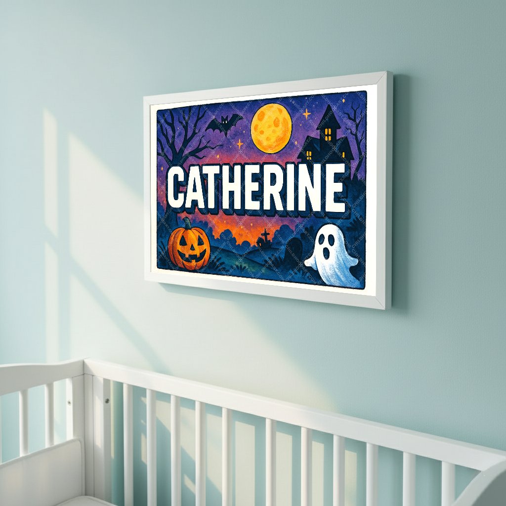 Personalized name art for Catherine