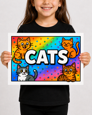 Colorful Cats