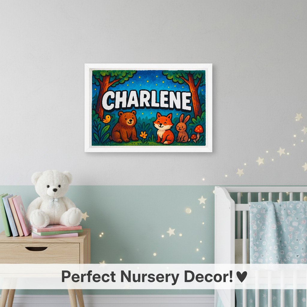 Personalized name art for Charlene