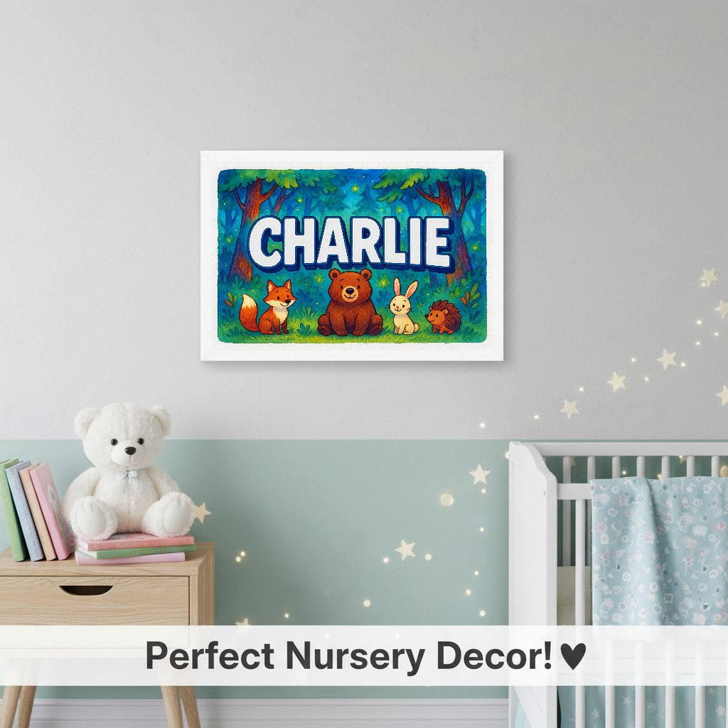 Personalized name art for Charlie