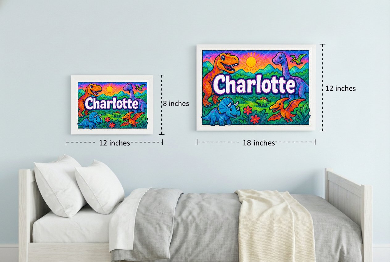 Personalized name art for Charlotte