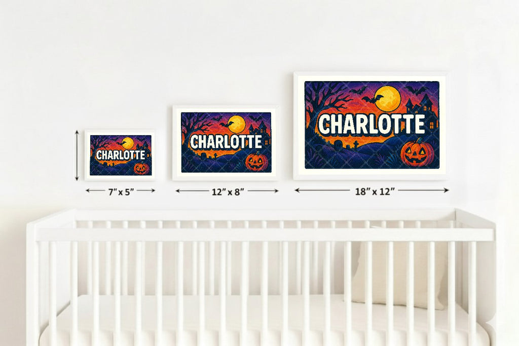 Personalized name art for Charlotte