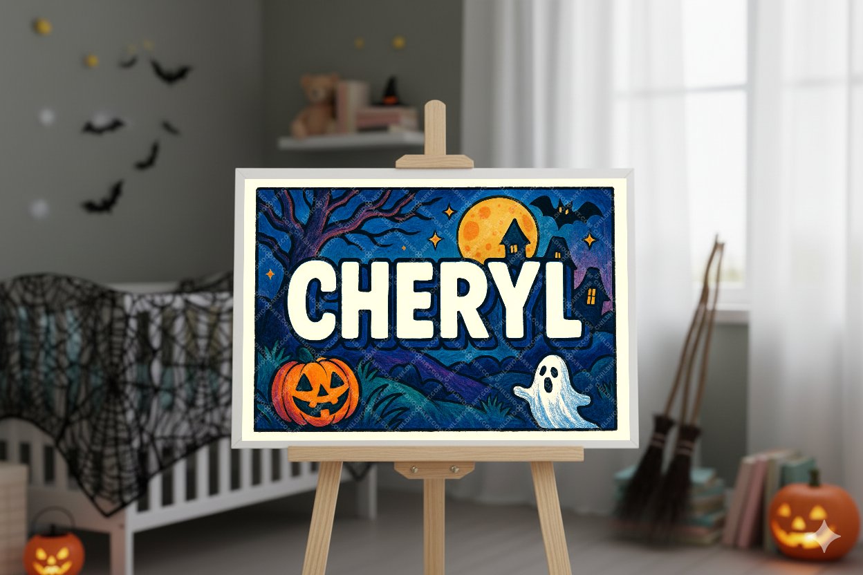 Personalized name art for Cheryl