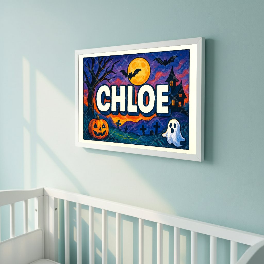 Personalized name art for Chloe
