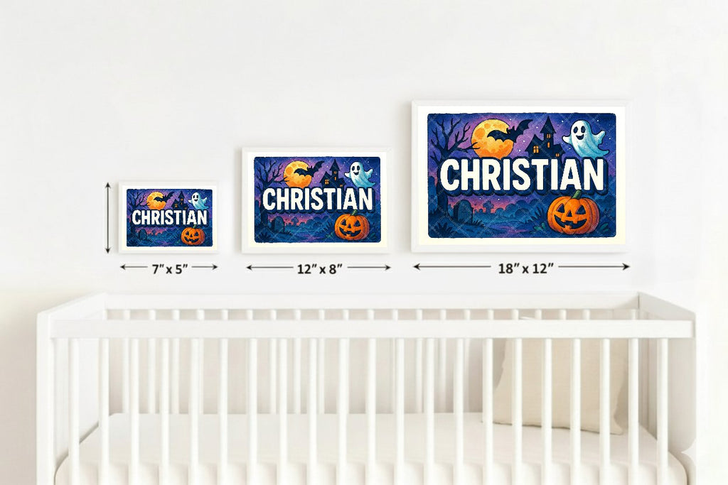 Personalized name art for Christian