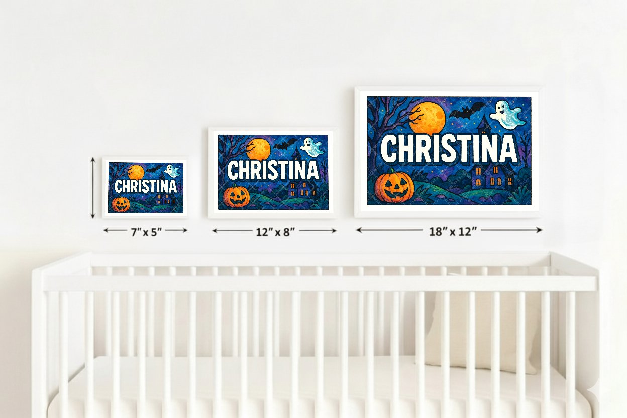 Personalized name art for Christina