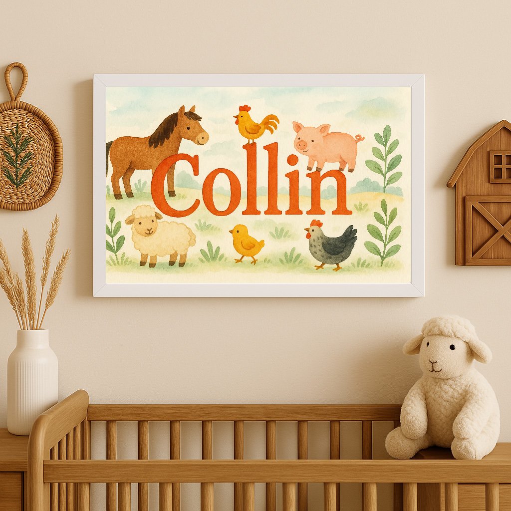 Collin's Customized Farm Name Art 291