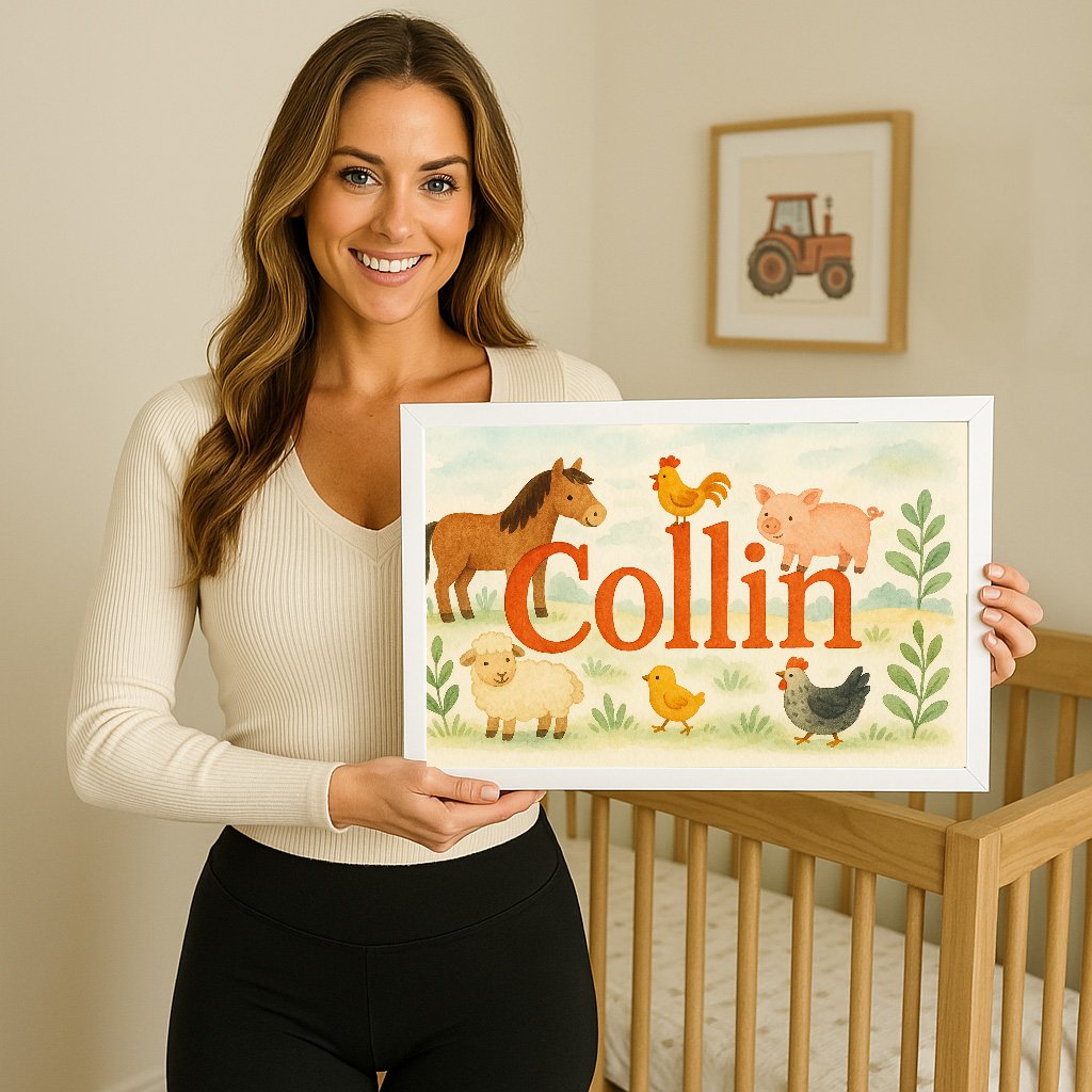 Collin's Customized Farm Name Art 291