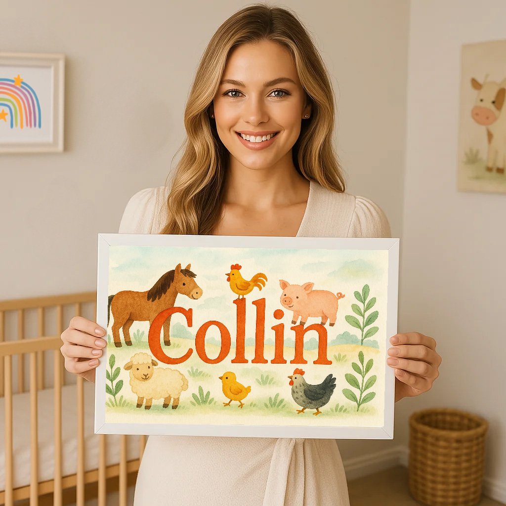 Collin's Customized Farm Name Art 291