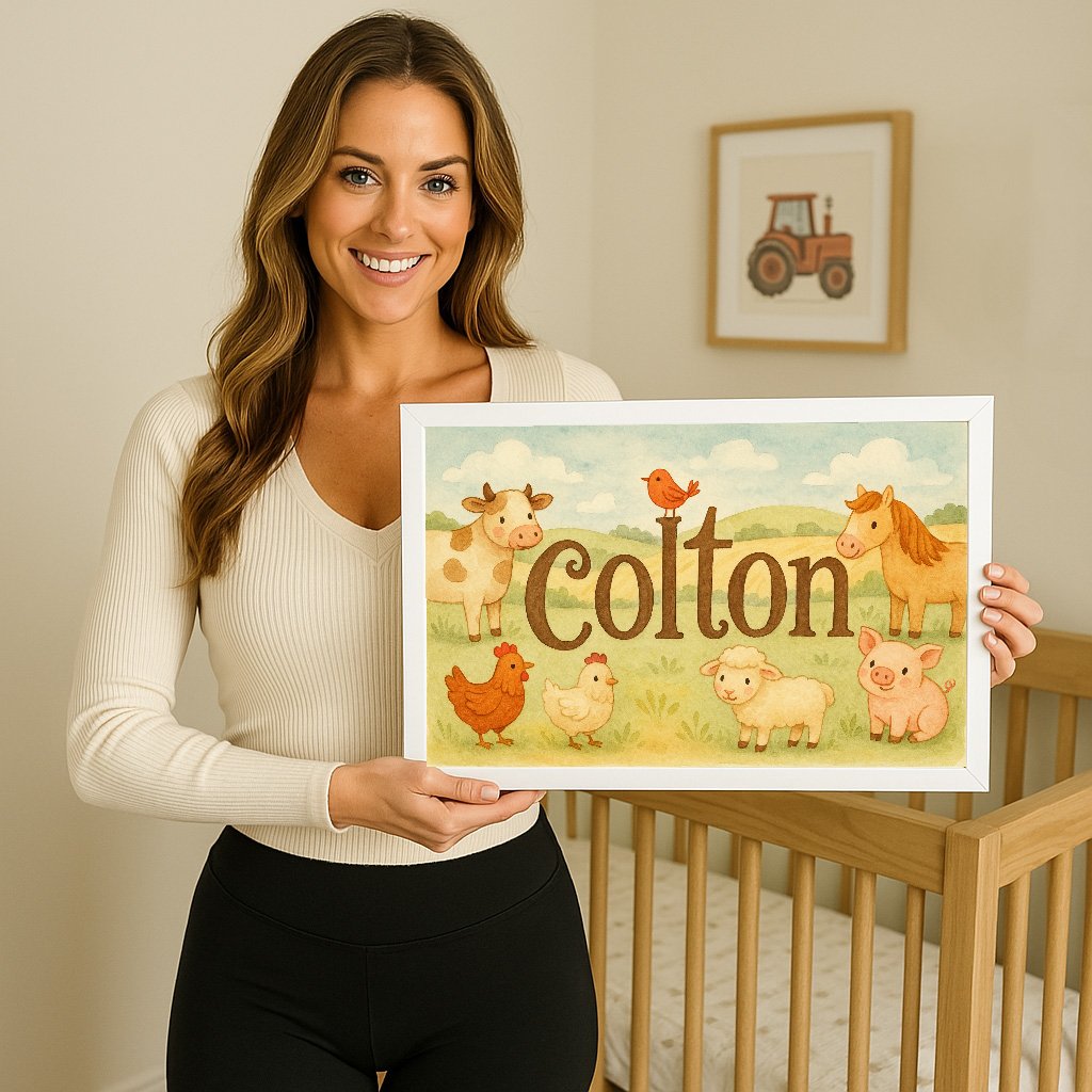 Colton's Customized Farm Name Art 01