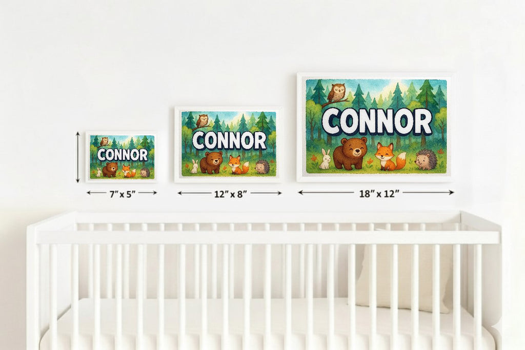 Personalized name art for Connor