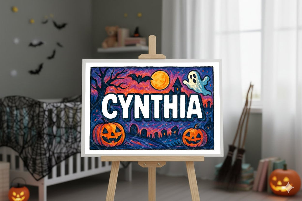 Personalized name art for Cynthia