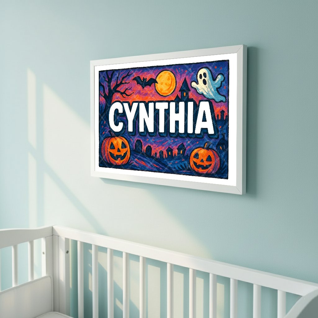 Personalized name art for Cynthia