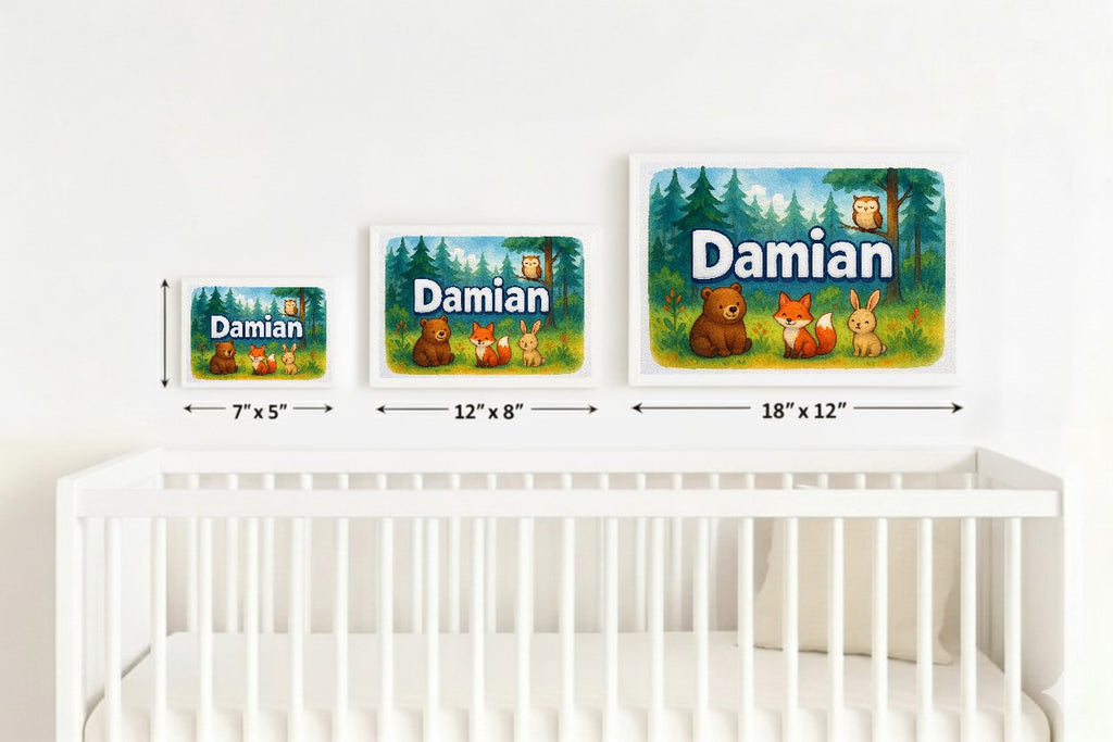 Personalized name art for Damian