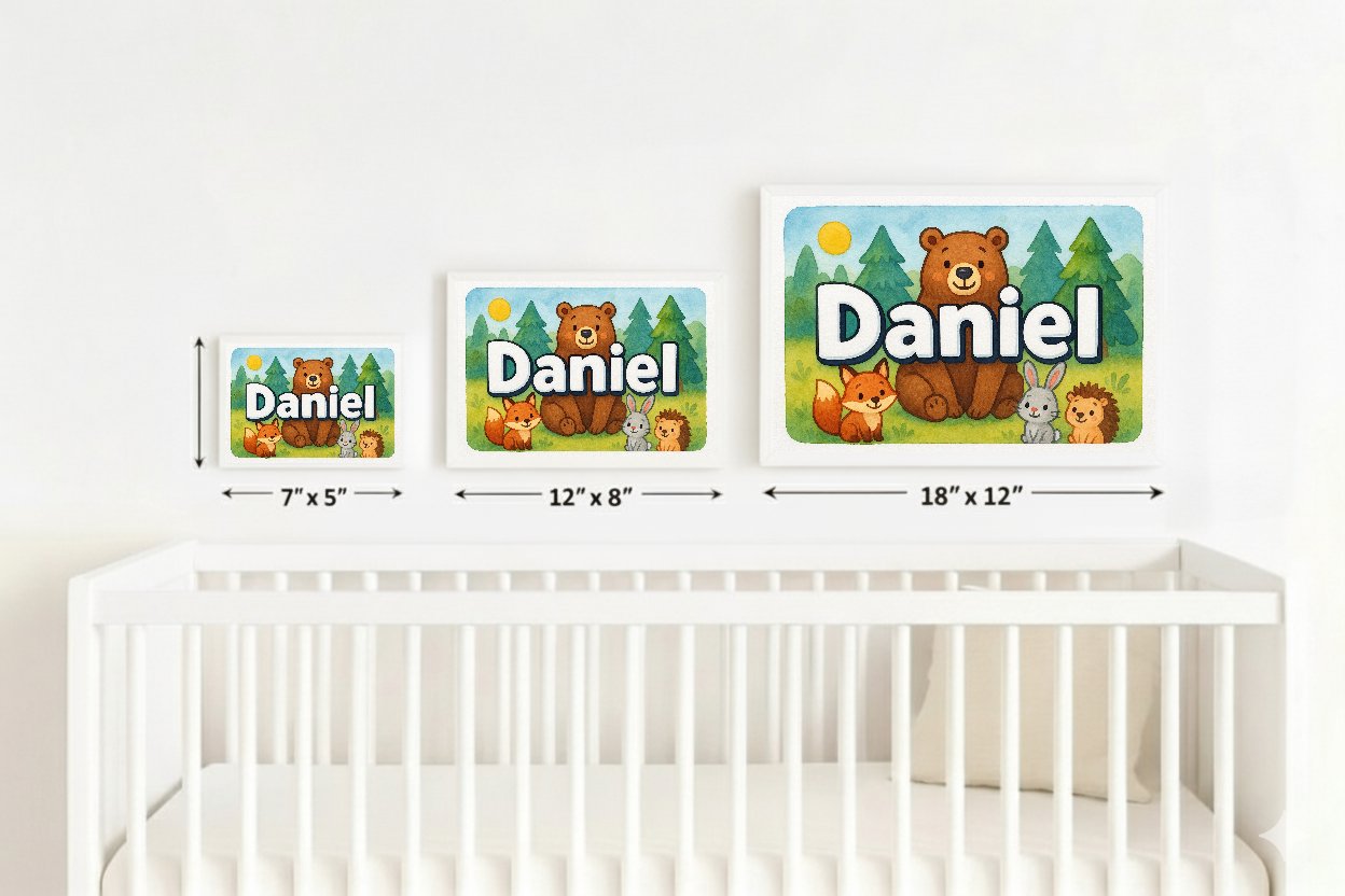 Personalized name art for Daniel