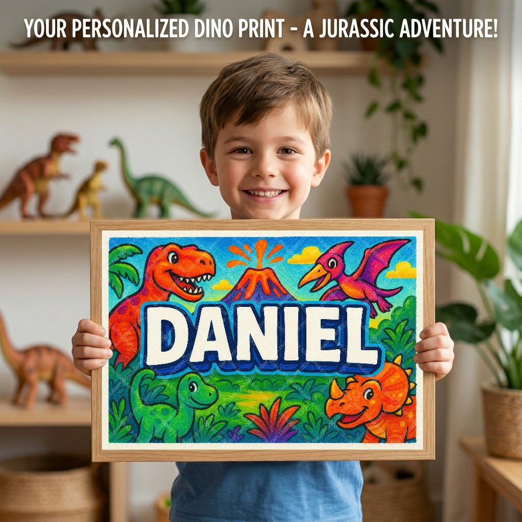 Personalized name art for Daniel