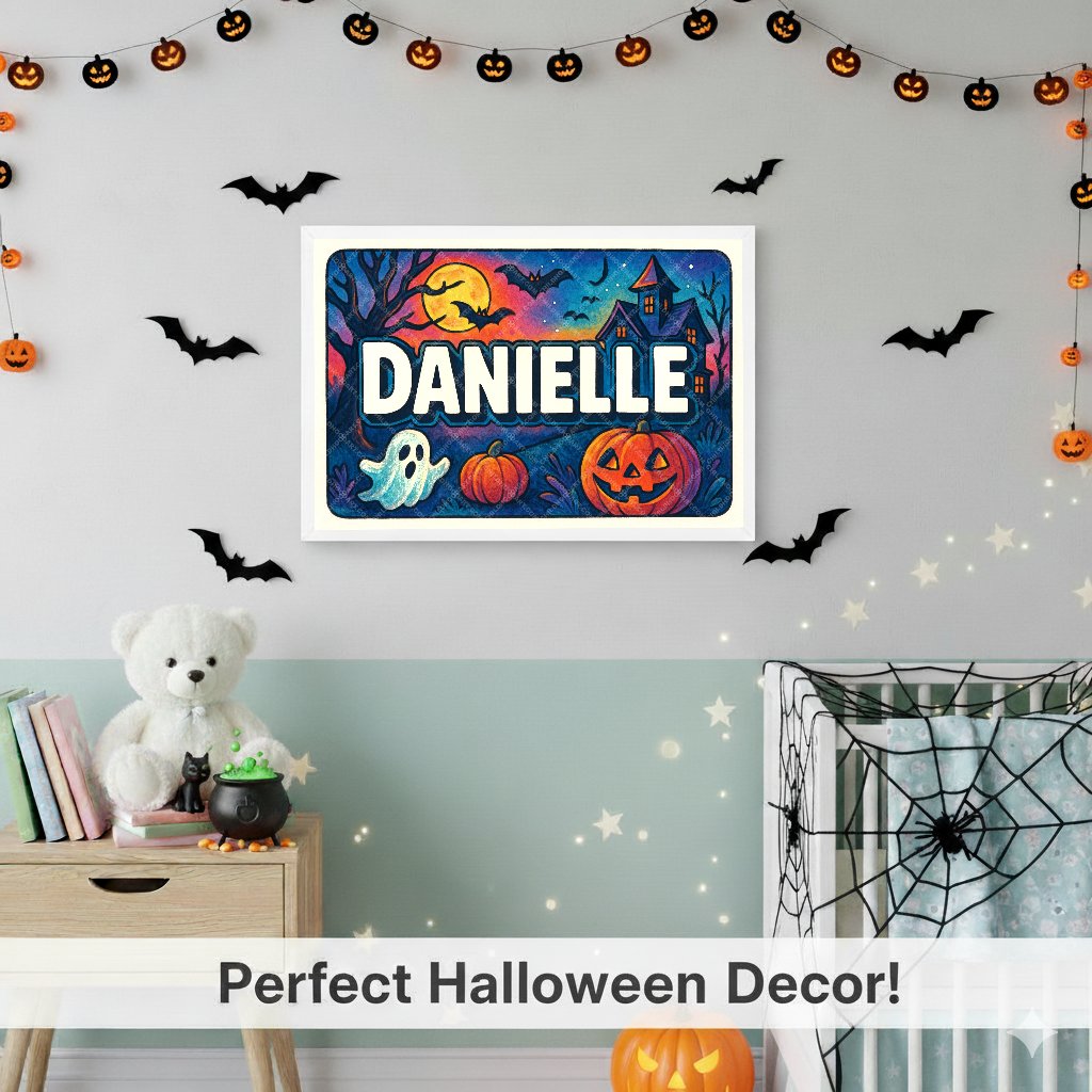 Personalized name art for Danielle