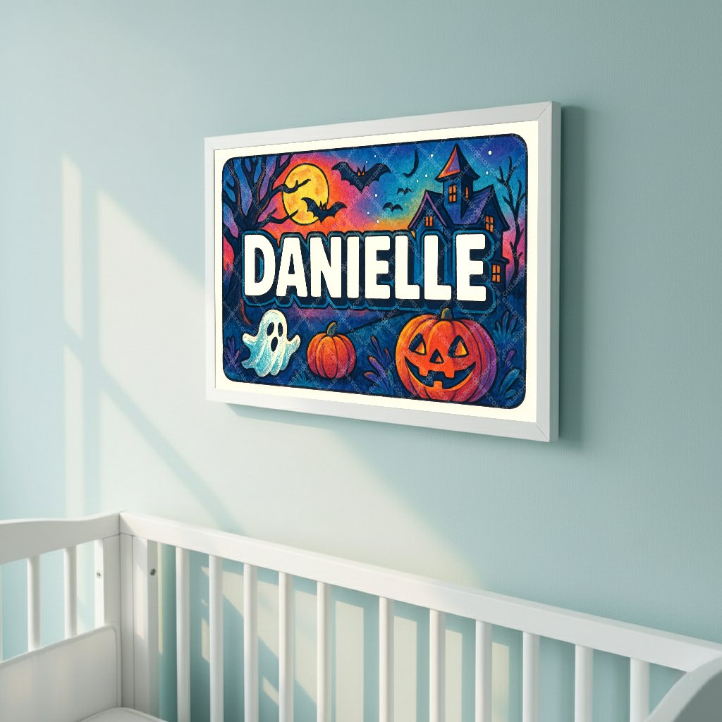 Personalized name art for Danielle